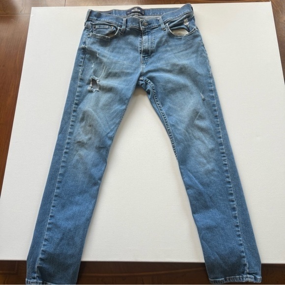 Hollister Other - Used Boys Hollister Epic Flex Skinny Fit Men's Size 32x30 Blue Jeans 🔥 (R)